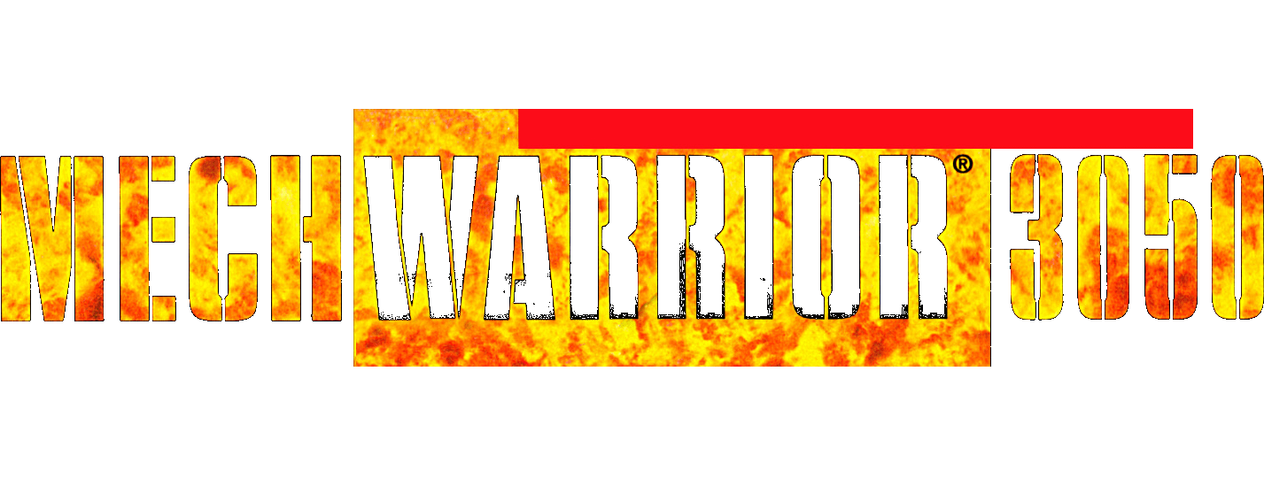 MechWarrior 3050 logo for Super Nintendo